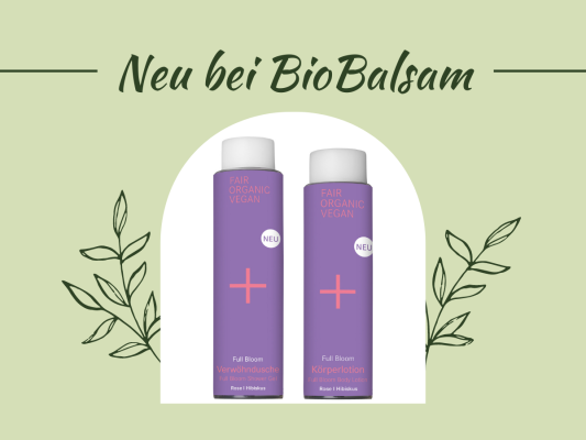 Full Bloom Körperpflege von i+m Naturkosmetik - Neu bei BioBalsam: Full Bloom Körperpflege von i+m