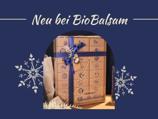 BioBalsam Manufaktur Adventskalender - Neu bei BioBalsam: Handgemachter Manufaktur Adventskalender