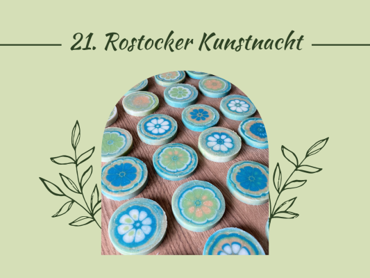 21. Rostocker Kunstnacht 2023 - 21. Rostocker Kunstnacht auch bei BioBalsam Naturkosmetik
