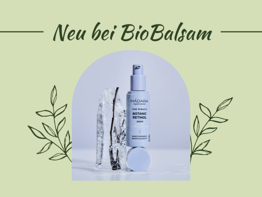 Mádara Time Miracle Botanic Retinol Serum - Neu bei BioBalsam: Mádara Botanic Retinol Serum