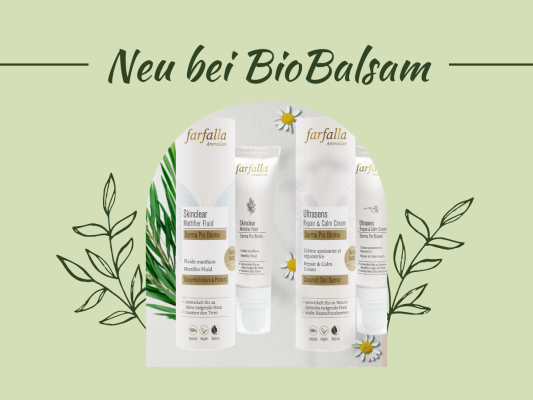 Frühlingsneuheiten 2024 von Farfalla - Entdecken Sie die Frühlingsneuheiten 2024 von Farfalla bei BioBalsam