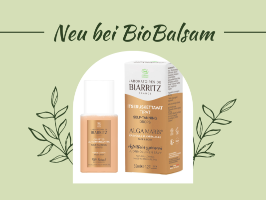 Natürlicher Selbstbräuner von Laboratoires de Biarritz - Jetzt bei BioBalsam: Natürlicher Selbstbräuner von Laboratoires de Biarritz