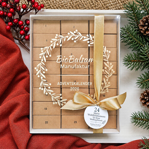 Biobalsam Manufaktur Adventskalender