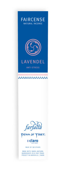 Lavendel / Anti-Stress, Faircense Räucherstäbchen