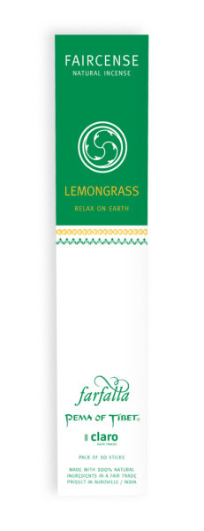 Lemongrass / Relax on Earth, Faircense Räucherstäbchen