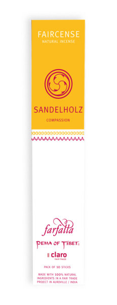 Sandelholz / Compassion, Faircense Räucherstäbchen
