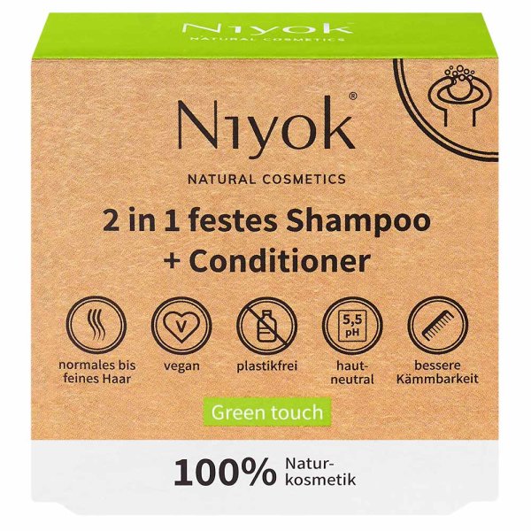 Festes Shampoo & Conditioner Green Touch