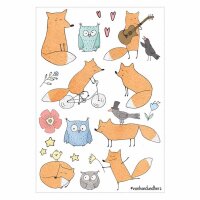 Klebetattoos für Kinder - Tierische Kumpels