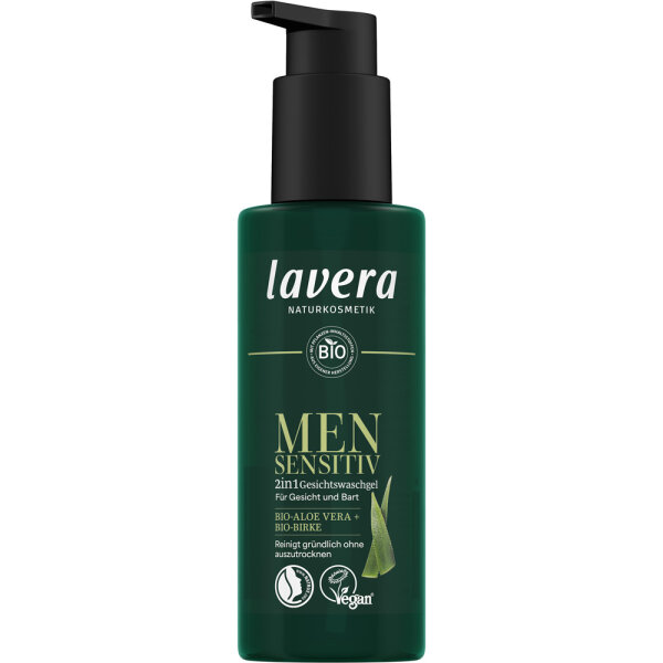 Men Sensitiv 2in1 Gesichtswaschgel