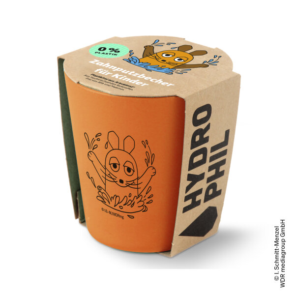 Kinder Zahnputzbecher Maus