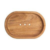 Seifenschale Neemholz oval flach